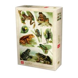 Puzzle 1000 Piese pentru Adulti, Deico, Enciclopedia, Broaste