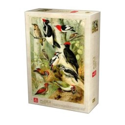 Puzzle 1000 Piese pentru Adulti, Deico, Enciclopedia, Pasari