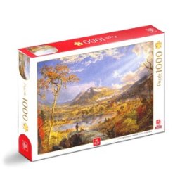 Puzzle 1000 Piese Deico, Jasper Francis Cropsey, Starrucca Viaduct, Pennsylvania