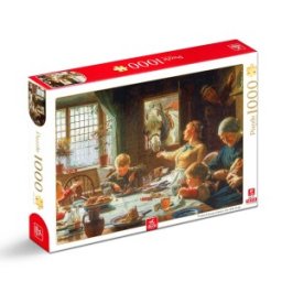 Puzzle 1000 Piese pentru Adulti, Deico, Frederick George Cotman, One of the Family