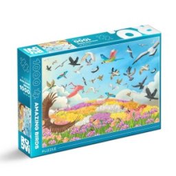 Puzzle 1000 Piese, Roovi, Pasari Uimitoare