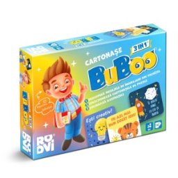 Joc Educativ, Roovi, Cartonase Buboo 3 in 1, pentru Baieti