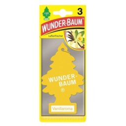 Set 4 x 3 Odorizante Auto Vanillaroma, Wunder-Baum