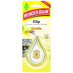 Set 4 x Odorizant Auto Clip Vanilla, Wunder-Baum