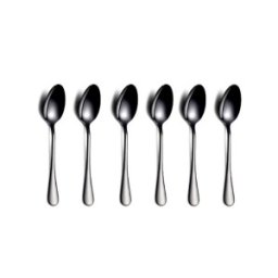 Set 6 Lingurite din Inox, Berglander, Negru