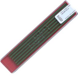 Set 2 x 12 Mine Grafit Colorate, 2 mm, Verde