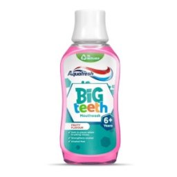 Apa de Gura Aquafresh, Big Teeth Fruity, pentru Copii, 300 ml