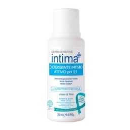Set 2 x Sapun Intim, Intima Plus, Ph 3.5, cu Ulei Esential de Cimbru, Antibacterian, 250 ml