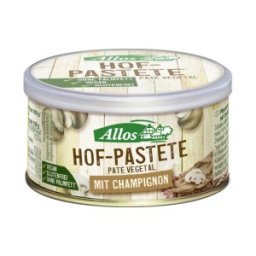 Set 2 x Pate Vegetal cu Ciuperci Eco, Allos, 125 g