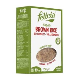 Farfalle Bio, Felicia, din Orez Integral, 250 g