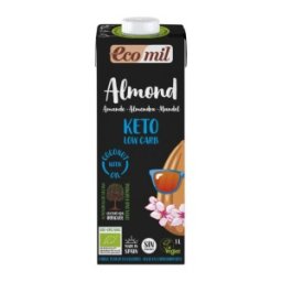 Set 2 x Bautura Vegetala Bio de Migdale, Ecomil, Natur Keto, 1 l