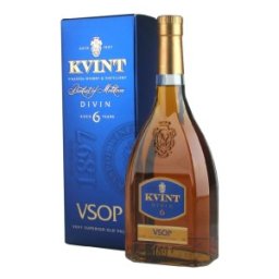 Coniac Kvint Divin 6 Ani VSOP, in Cutie, 40% Alcool, 0.5 l