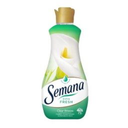 Set 2 x Balsam de Rufe Superconcentrat Semana Extra Fresh, Clear Breeze, 75 Spalari, 1500 ml