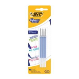 Set 2 x 3 Rezerve Roller Bic Illusion, Albastru