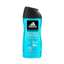 Set 3 x Gel de Dus Adidas, Ice Dive, Barbati, 250 ml