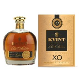 Set 2 x Coniac Kvint Elite Collection 10 Ani XO, in Cutie, 40% Alcool, 0.5 l