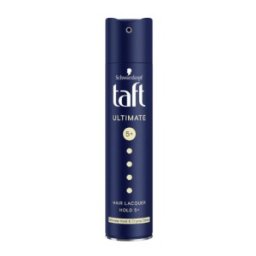 Set 3 x Fixativ de Par Taft Ultimate, Nivel Fixare 5+, Formula Vegana, 250 ml