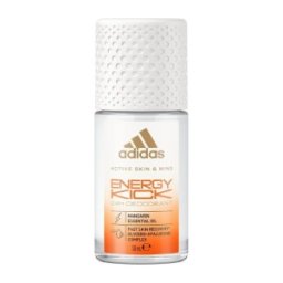 Set 3 x Deodorant Roll-on Adidas, Energy Kick, Femei, 50 ml