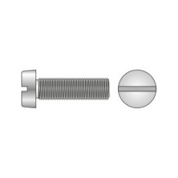 Set 250 x Surub Cap Cilindric Crestat 84 Otel Gr.4.8 Zincat-M6 x 60