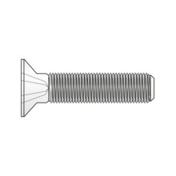 Set 500 x Surub Cap Inecat Locas Cruciform 965 Inox A2 -M2.5 x 5