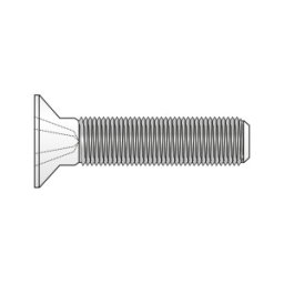 Set 250 x Surub Cap Inecat Locas Cruciform 965 Otel Gr.4.8 Zincat-M6 x 10