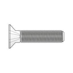Set 200 x Surub Cap Inecat Locas Cruciform 965 Inox A4-M6 x 12