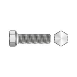 Set 5 x Surub Cap Hexagonal Total Filetat 933 Inox A2 -M14 x 80