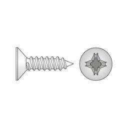 Set 500 x Surub Cap Inecat pentru Tabla 7982 Inox A2 -3.5 x 25