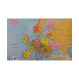 Mapa Protectie Birou 60 x 40 cm, Harta Europei