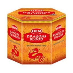 Set 2 x 40 Conuri Parfumate Backflow, Dragons Blood