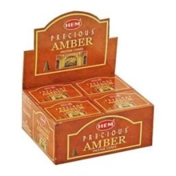 Set 9 x 10 Conuri Parfumate, Chihilimbar