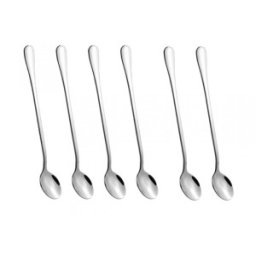 Set 6 Lingurite din Inox, pentru Cocktail, Grunberg
