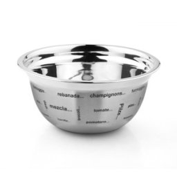 Set 2 x Bol din Inox cu Inel Anti-alunecare, 26 cm, Grunberg