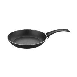 Set 2 x Tigaie Adanca din Aluminiu, Neagra, cu Invelis Antiaderent, 20 cm, Papilla