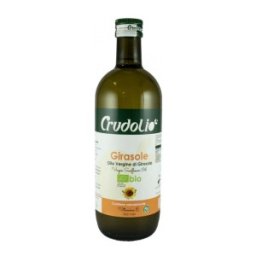 Ulei de Floarea Soarelui Bio, Crudolio, 1000 ml