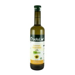 Ulei de Floarea Soarelui Bio, Crudolio, 500 ml