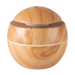 Set 2 x Difuzor Electronic pentru Aromaterapie Rotund Maro-Cires, Capacitate 130 ml