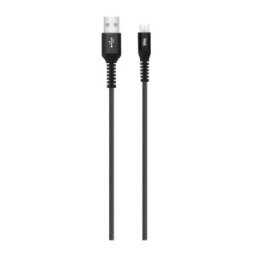 Cablu de Date si Incarcare Micro USB, USB 2.0 A Tata, 1 m, Well, Negru