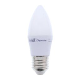 Bec LED Lumanare E27 7W 230V, Lumina Rece, Supreme Well