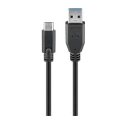 Cablu USB-C 3.1 Tata, USB 3.0 A Tata, 1 m, Goobay