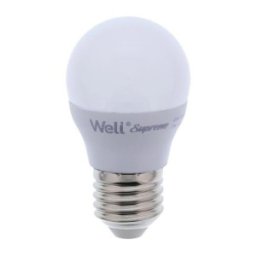 Bec LED G45 E27 7W 230V, Lumina Calda, Supreme Well