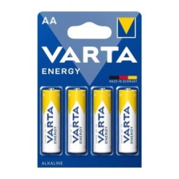 Baterie Alcalina R6 (AA) Energy Varta, 4 Bucati, Blister
