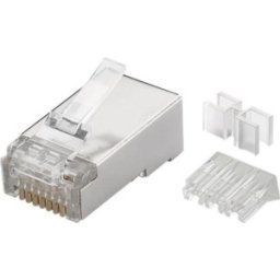 Mufa Retea RJ45 pentru Cablu STP CAT6, Set 10 Bucati, Goobay