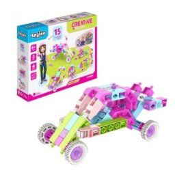 Set de Construit, Constructorul Creativ: Designer pentru Fete, 15 Modele, Engino
