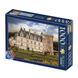 Puzzle Adulti, Castele Franceze: Castel Villandry, 1000 Piese, D-toys