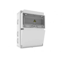 Cutie Distributie fara Priza Bemis BD2-2000-0000, 220 x 300 x 120, IP44, Sina Automata, 2 Terminale