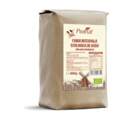 Faina Integrala de Grau Bio, 3000 g, Pronat