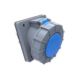 Priza Industriala Bemis BC1-3403-7420 2P+E, 32A, 220V, Unghi 45 Grade, IP67