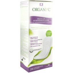 Absorbante Ultra Subtiri pentru Incontinenta, Bumbac Organic, 24 Bucati, Organyc