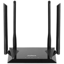 Router Wireless AC1200, Dual Band, 4 Porturi, 4 Antene Externe, Negru, BR-6476AC Edimax